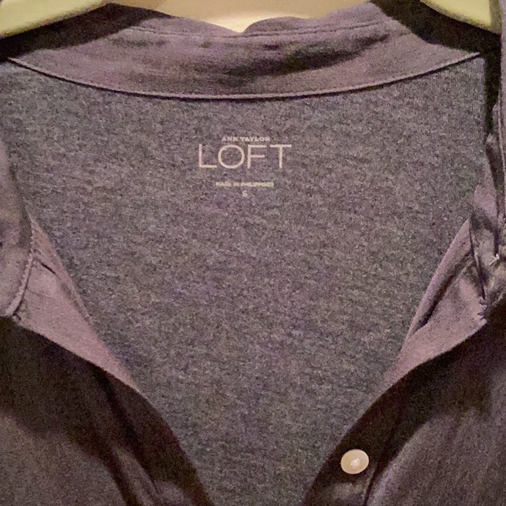 Blue Button-Up Shirt - Picture 2 of 8